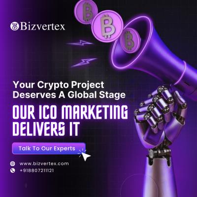 ICO Marketing Agency for Businesses Building Blockchain Platforms